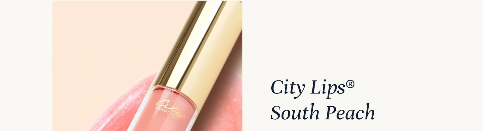 City Lips® in South Peach in the You're a Peach Bundle! 🍑💄 Shop now at citybeauty.com