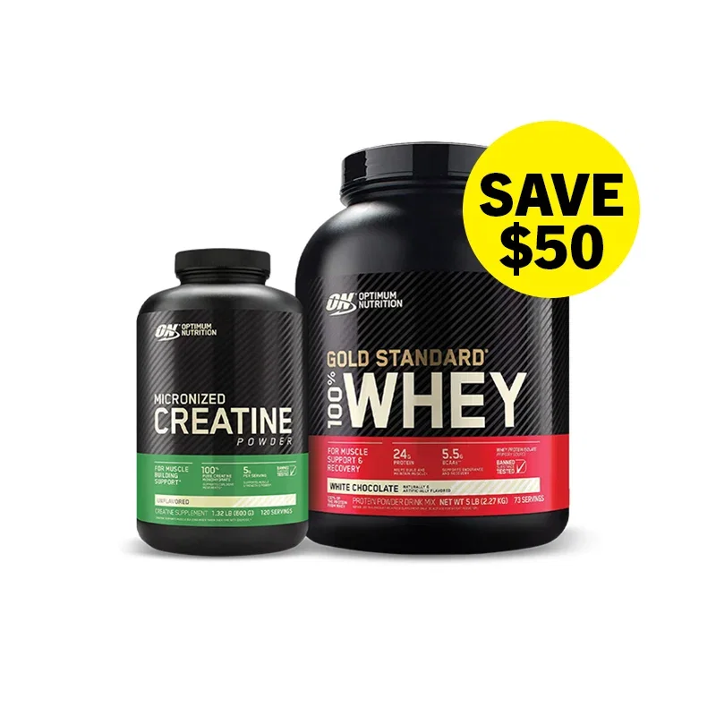 Image of Gold Standard Whey 5LB + Creatine 600g