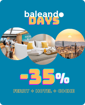 -35% en ferry + hotel + coche