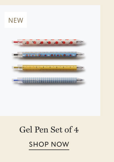 Gel Pen Set of 4