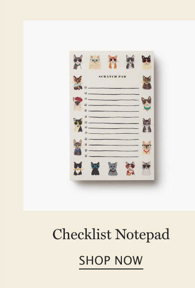 Checklist Notepad