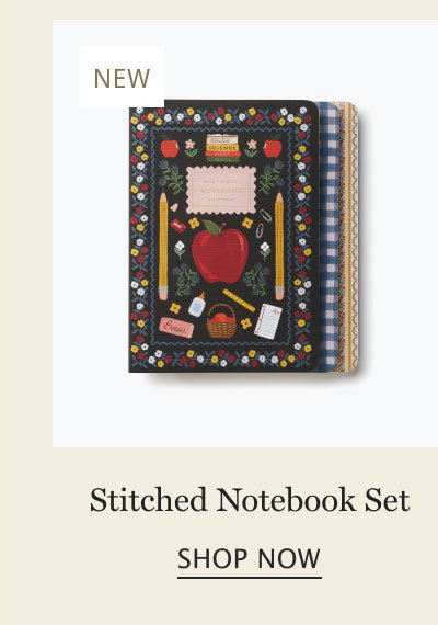 Stitched Notebook Set