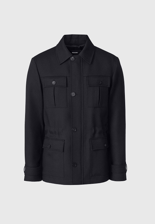 JUDSON Wool Gabardine Safari Jacket