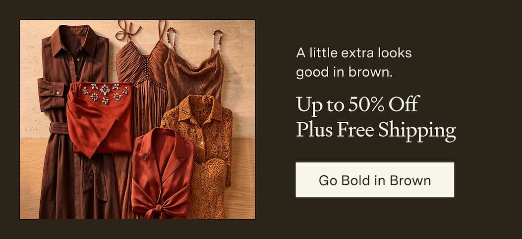 Go Bold in Brown