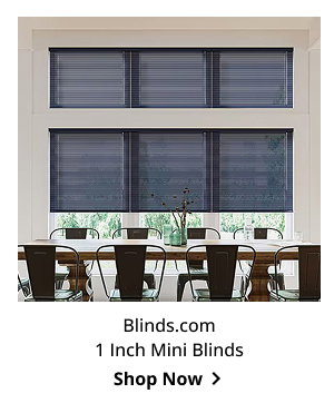 Blinds.com 1 Inch Mini Blinds | Shop Now >