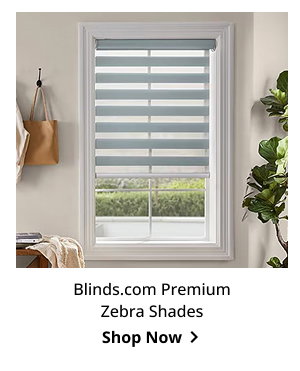 Blinds.com Premium Zebra Shades | Shop Now >