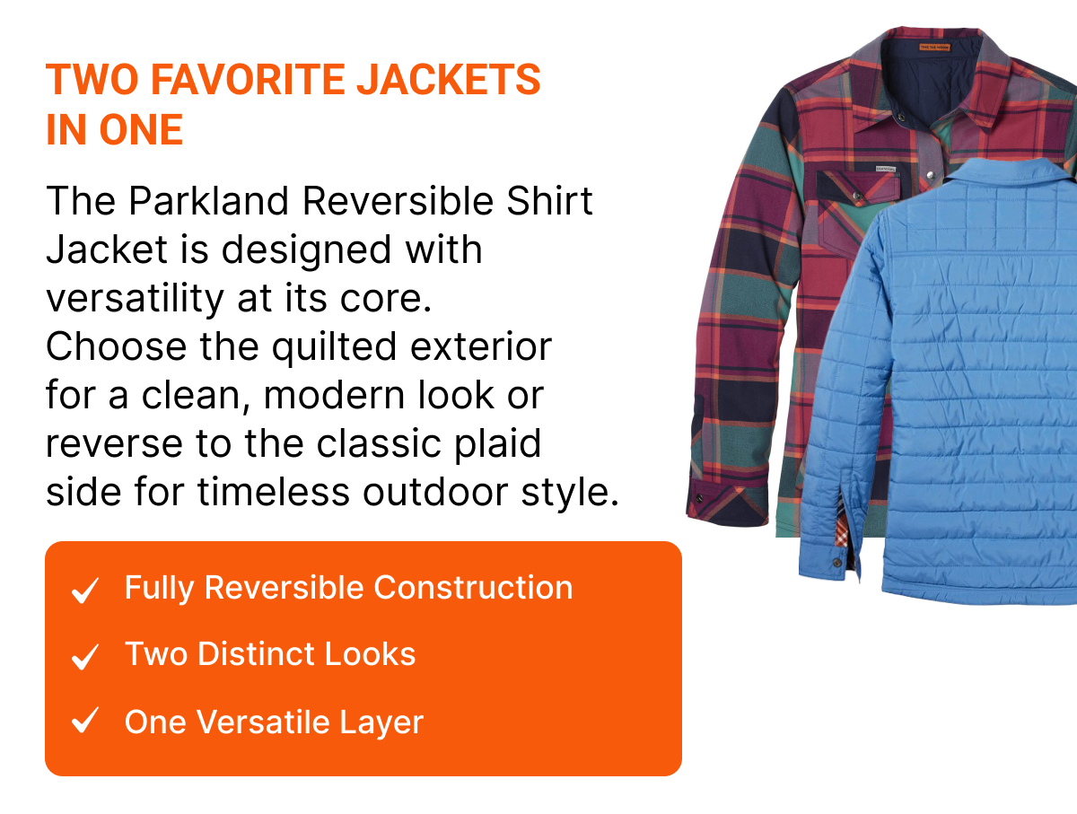 Women's Parkland Reversible Shirt Jacket