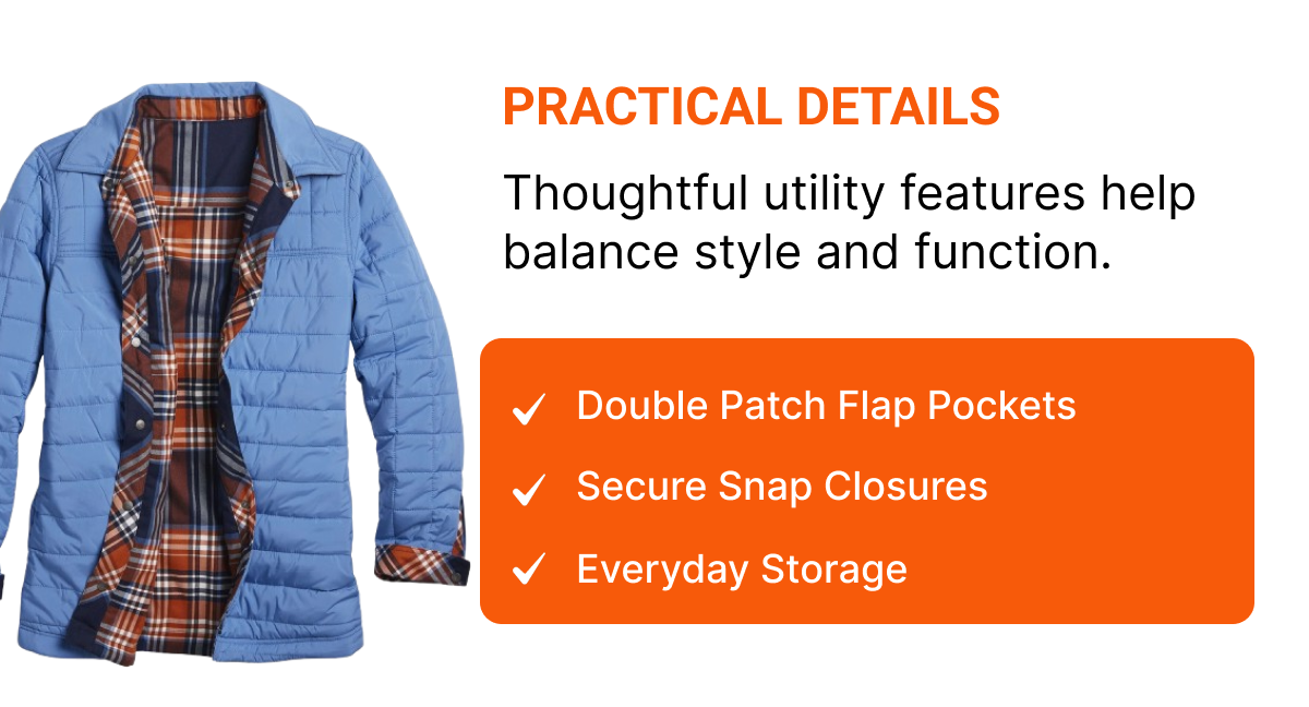 Women's Parkland Reversible Shirt Jacket
