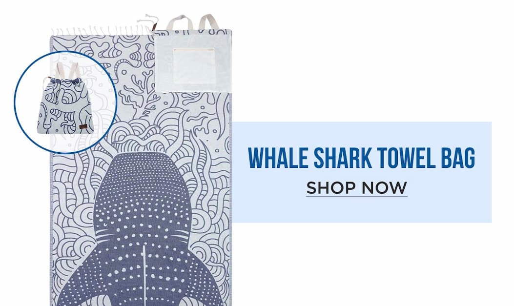 Whale Shark Towel Bag SHOP NOW