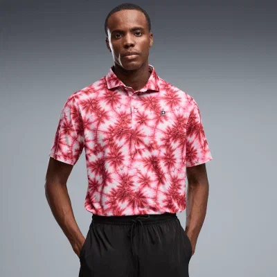 Image of PUMA X PTC Palm Golf Polo Shirt