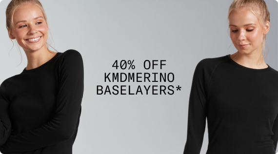 40% off KMDMerino Baselayers