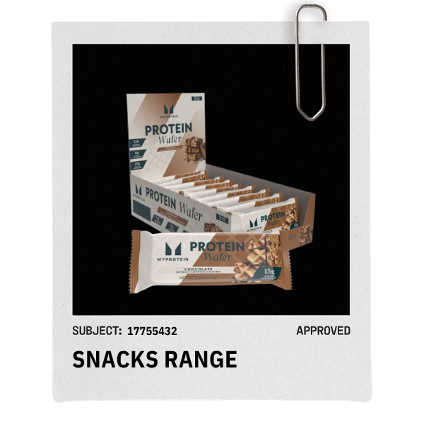 Snacks range