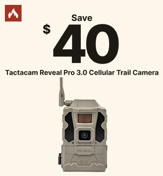 Save $40 Tactacam Reveal Pro 3.0 Cellular Trail Camera