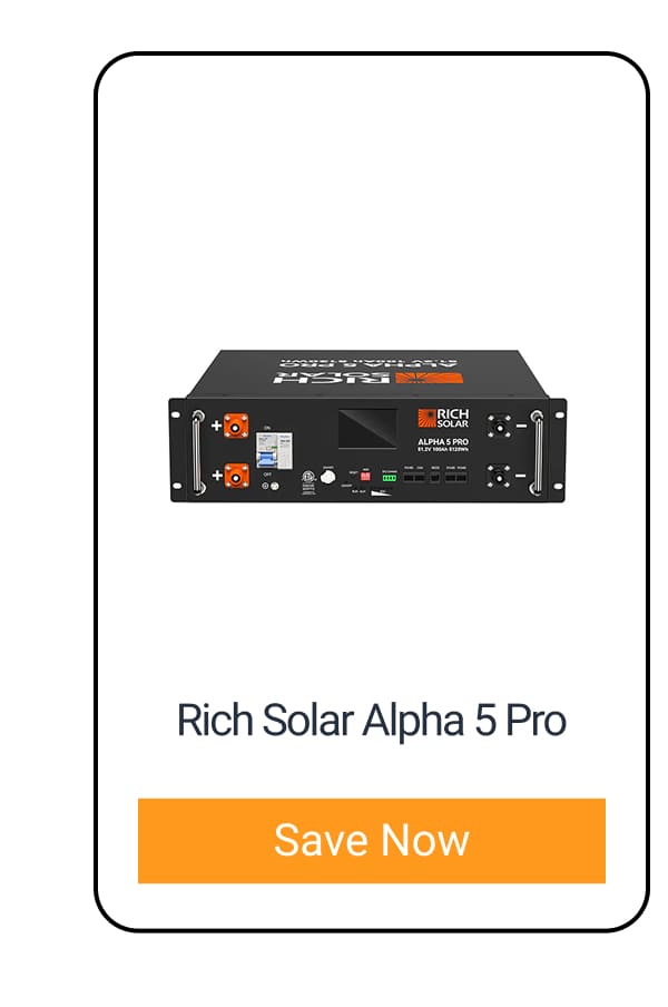 Rich Solar Alpha 5 Pro