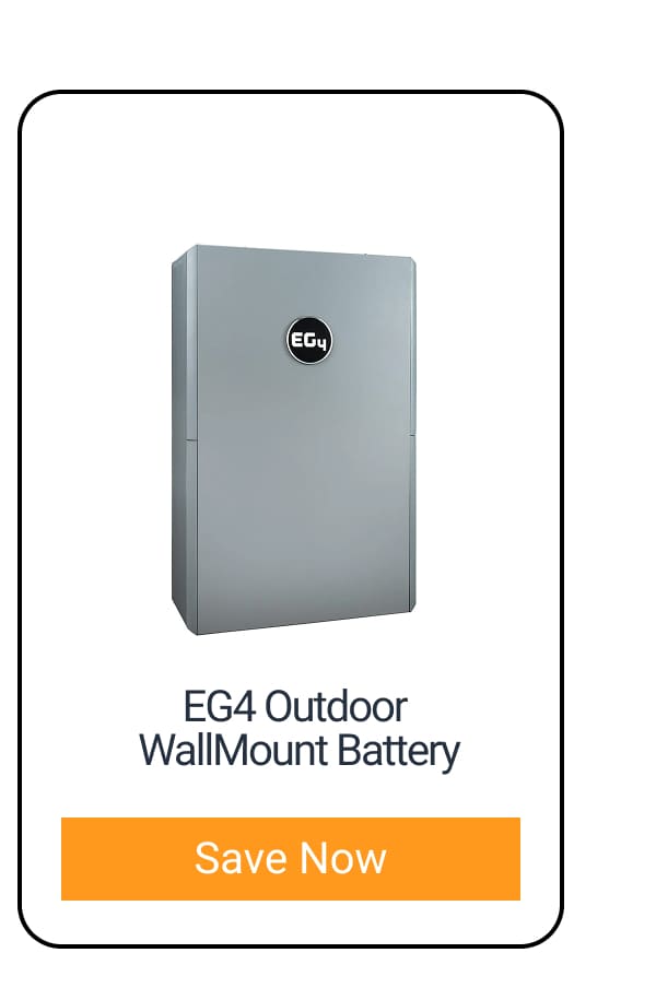 EG4 Outdoor WallMount Battery