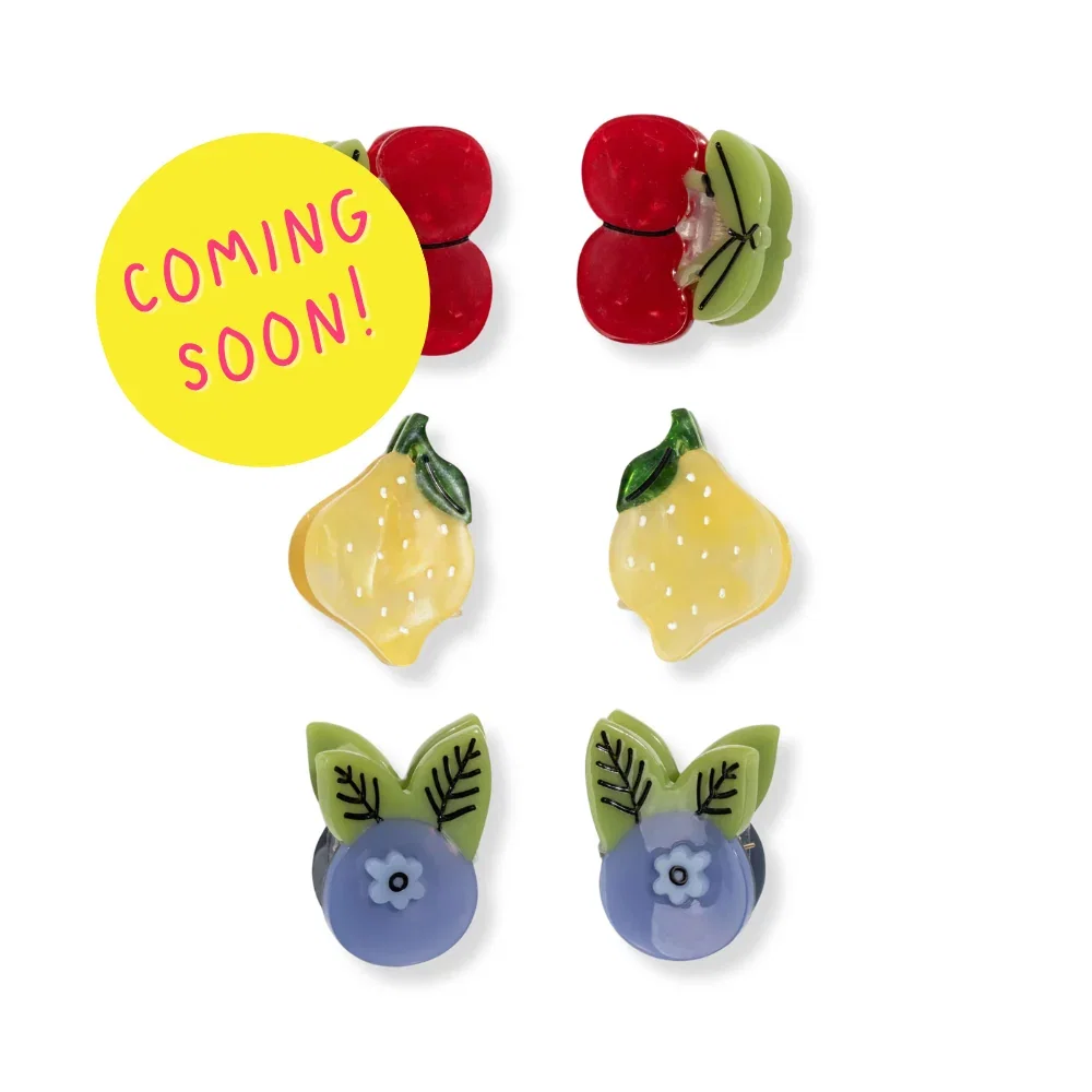 Image of Micro Farmstand Favorites Hair Claw Clip Set