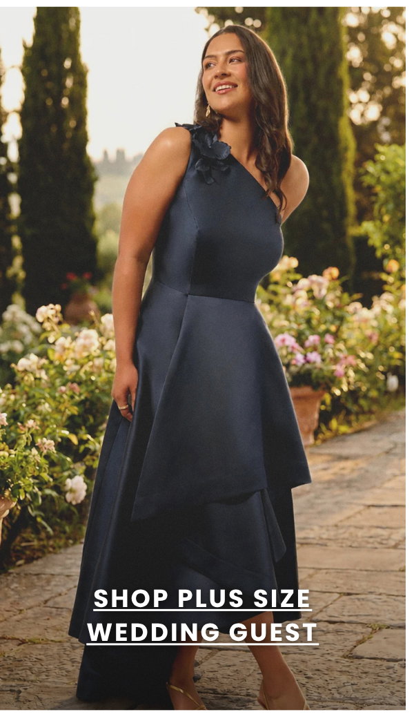 SHOP PLUS SIZE WEDDING GUEST