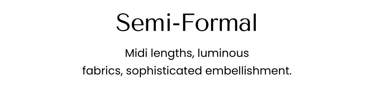 Semi-Formal