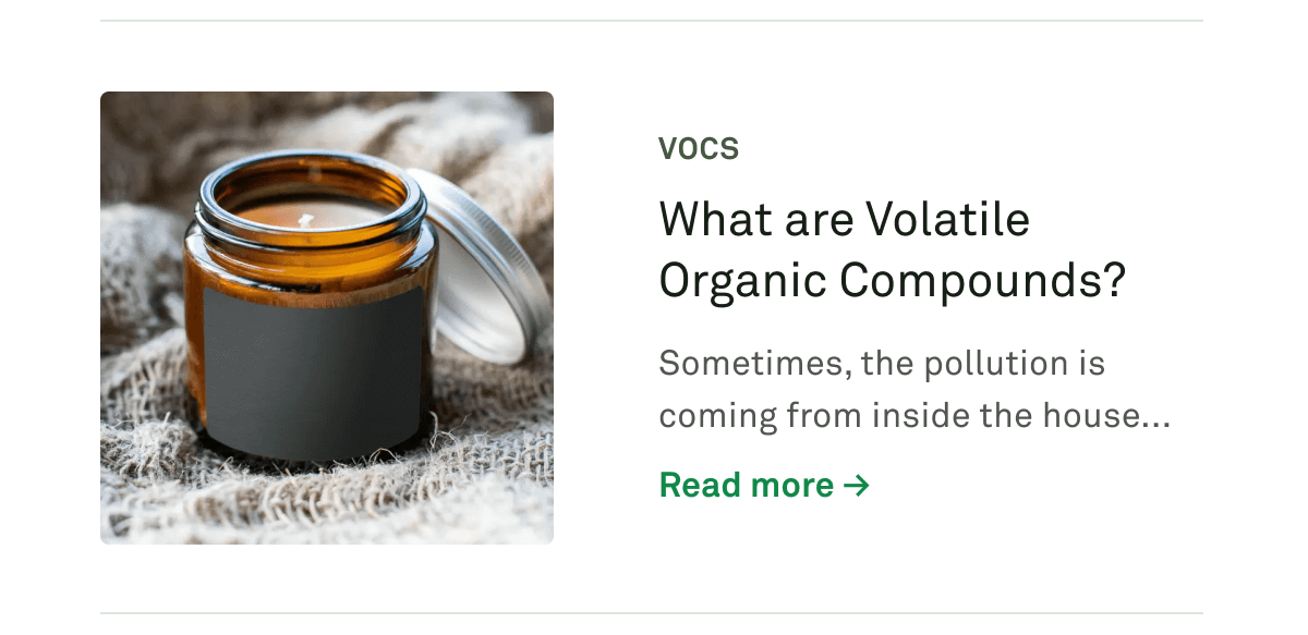 What are Volatile Organic Compounds?