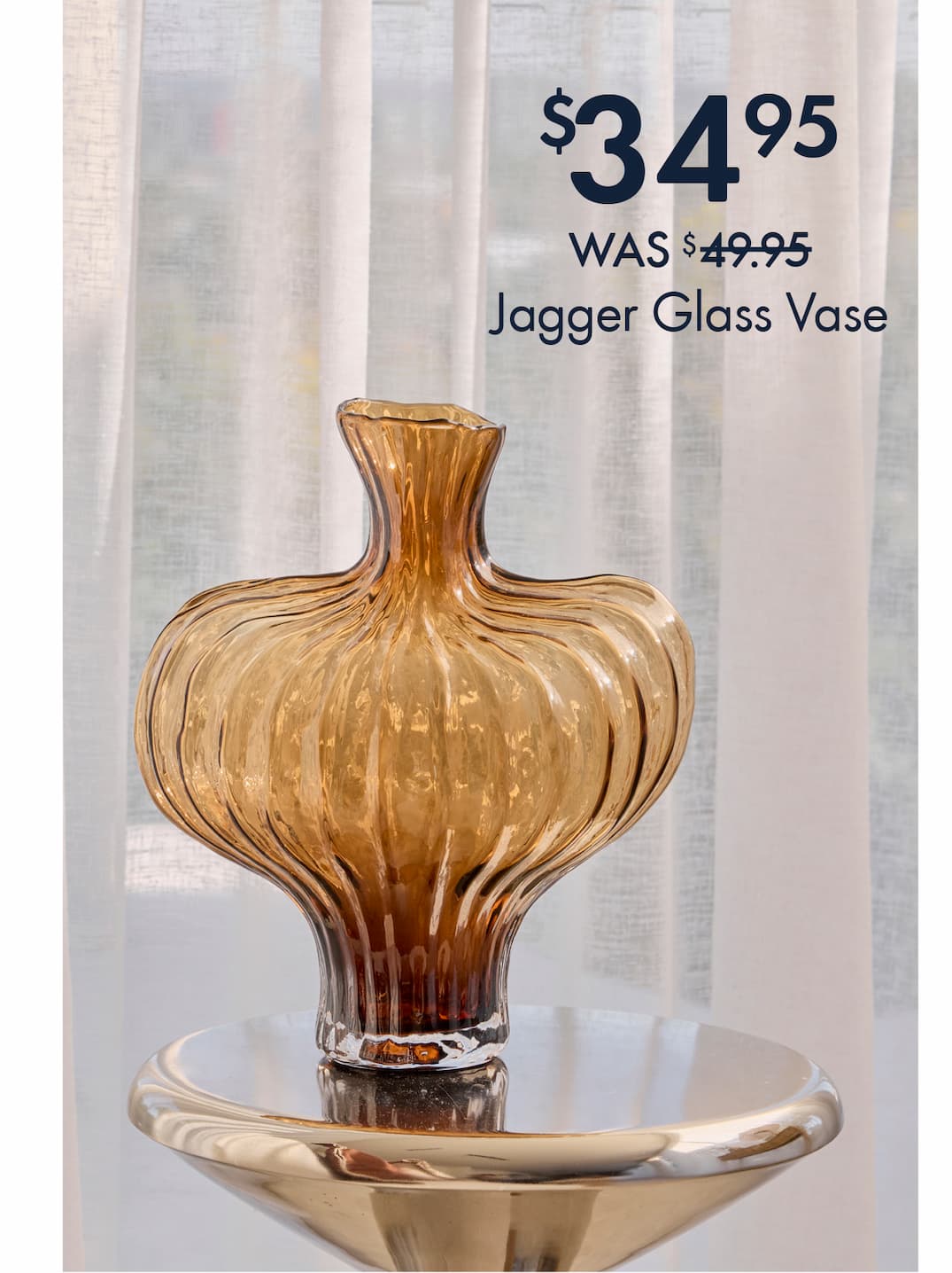 Jagger Glass Vase