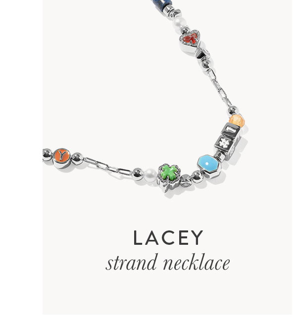 Lacey strand necklace