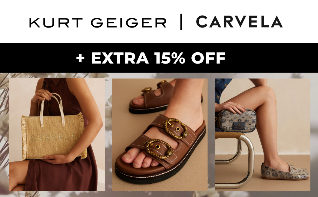 KURT GEIGER | CARVELA + EXTRA 15% OFF USE CODE: HOT15