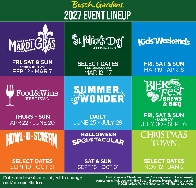2027 Events