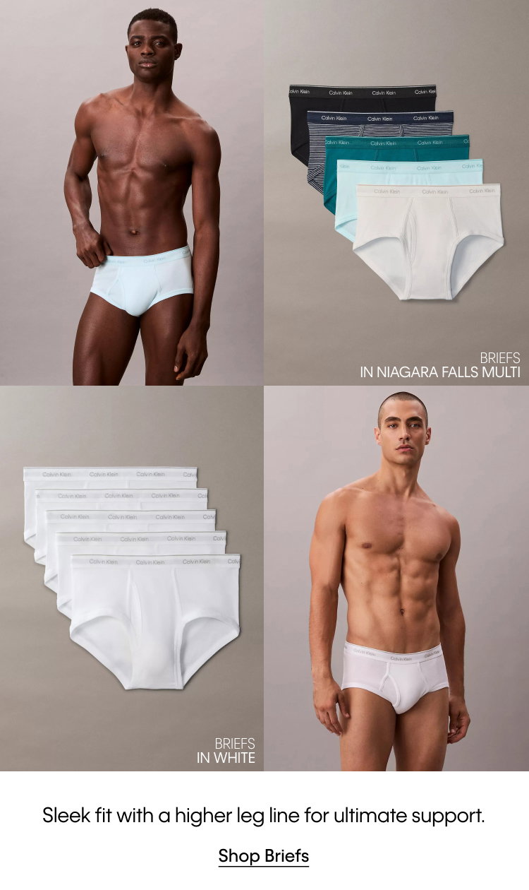 Sleek fit with a higher leg line for ultimate support. Shop Briefs.