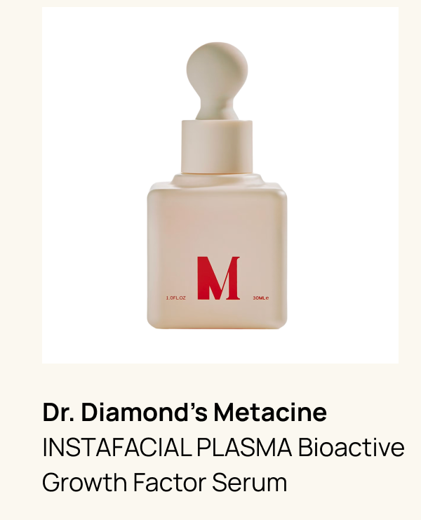 Dr. Diamond's Metacine INSTAFACIAL PLASMA Bioactive Growth Factor Serum (0.5 fl. Oz.)