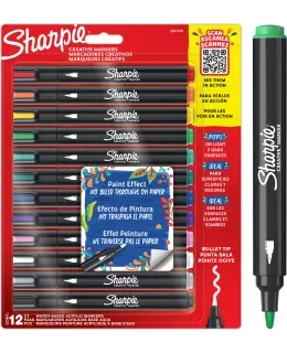 Sharpie Creative Acrylic Marker 12 kpl akryylitussit