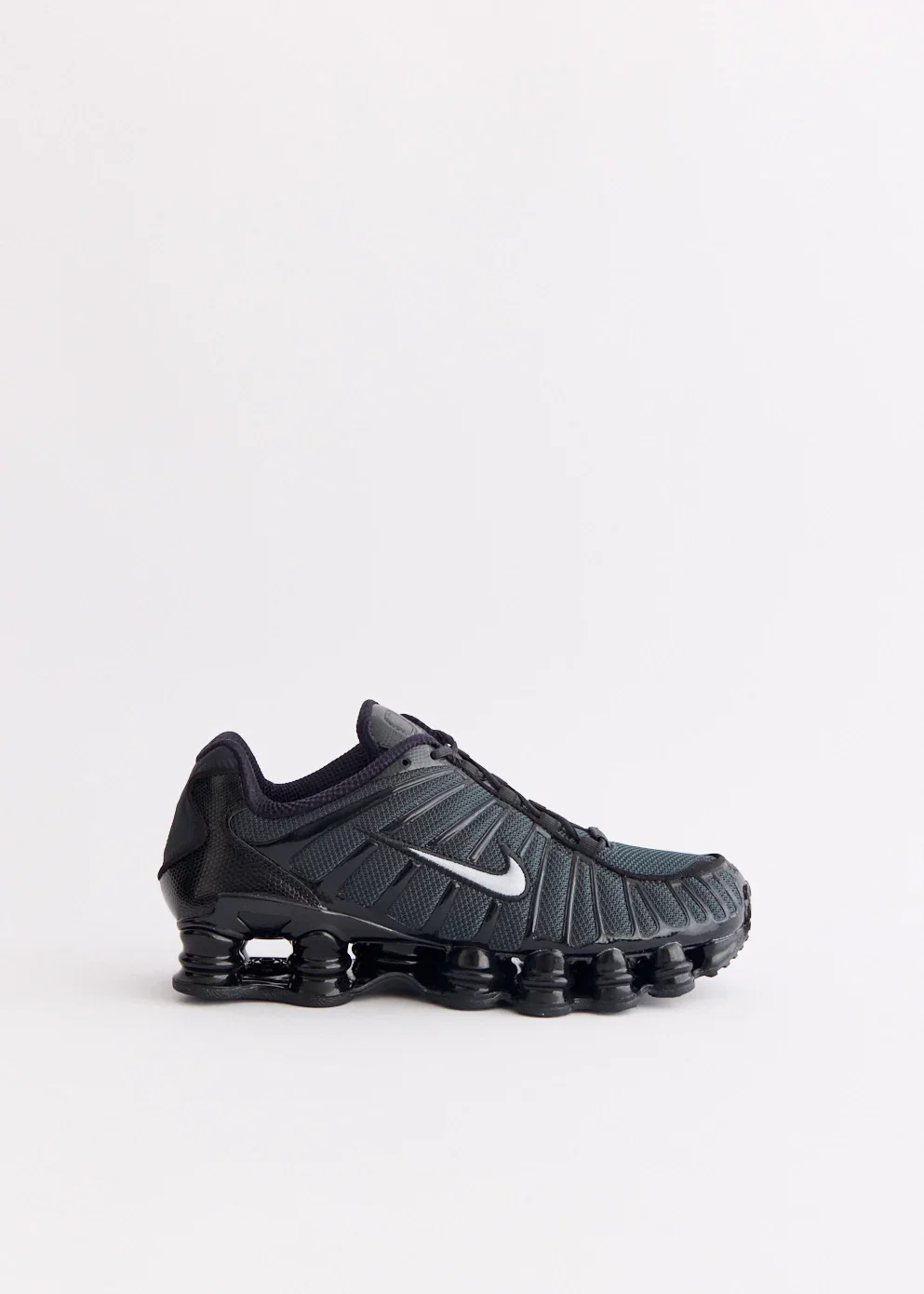 Image of Shox TL 'Anthracite Wolf Grey' Sneakers