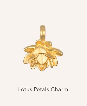 Lotus Petals Charm