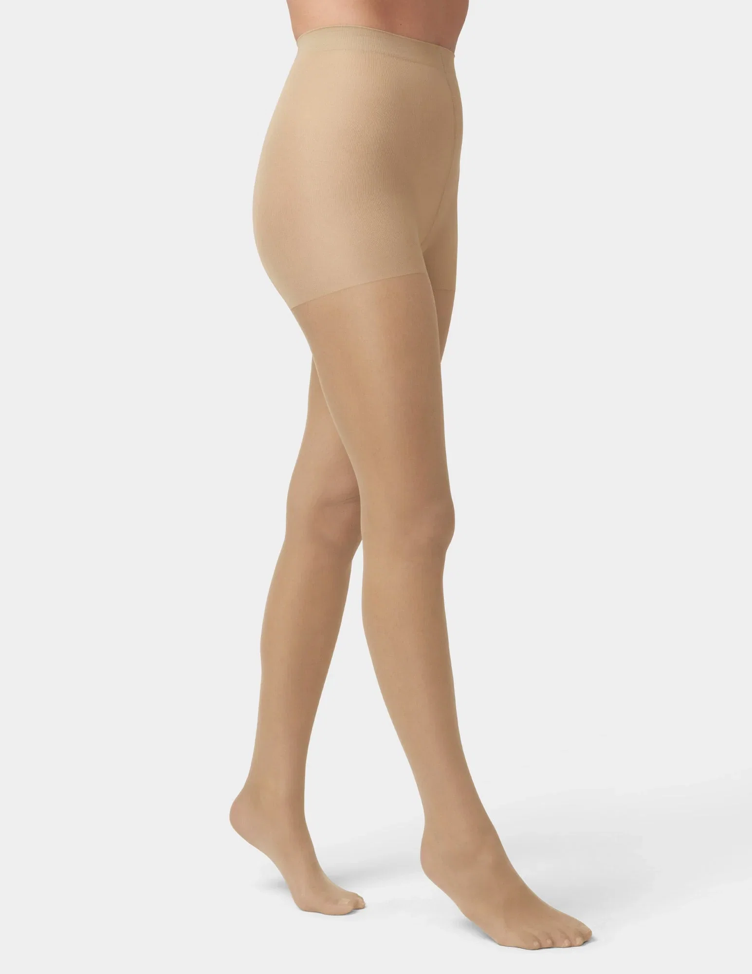 Image of HUE So Silky Sheer Control Top with Invisible Reinforced Toe