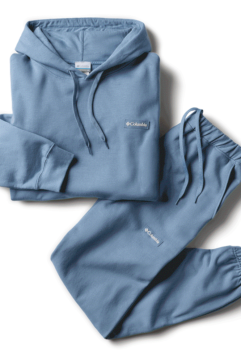 Rotating images of various colors of sweat sets