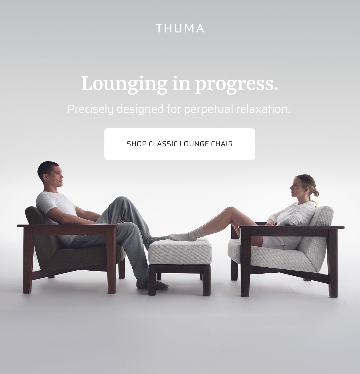 Lounging in progress. Shop Classic lounge Chair