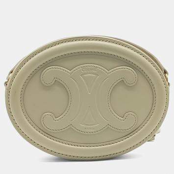Cuir Triomphe Small Beige Smoo