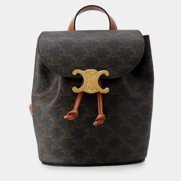 Triomphe Bonnie Small Tan Mono