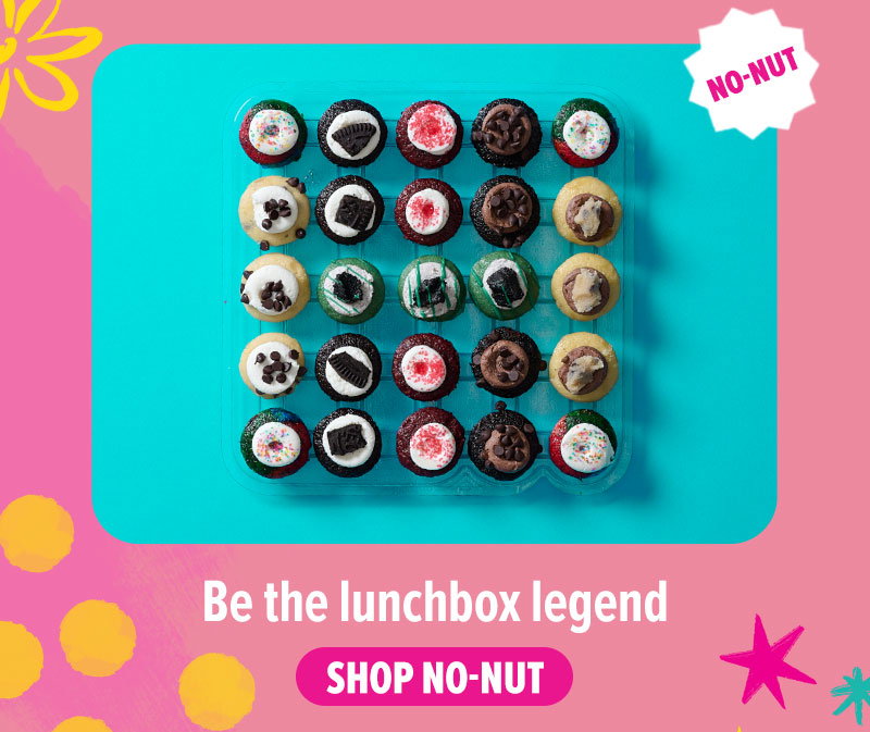 Be the lunchbox legend! Shop the no-nut original greats cupcake 25-Pack now.