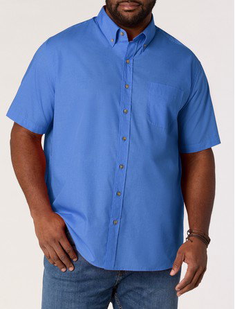 Easy-Care Solid Sport Shirt