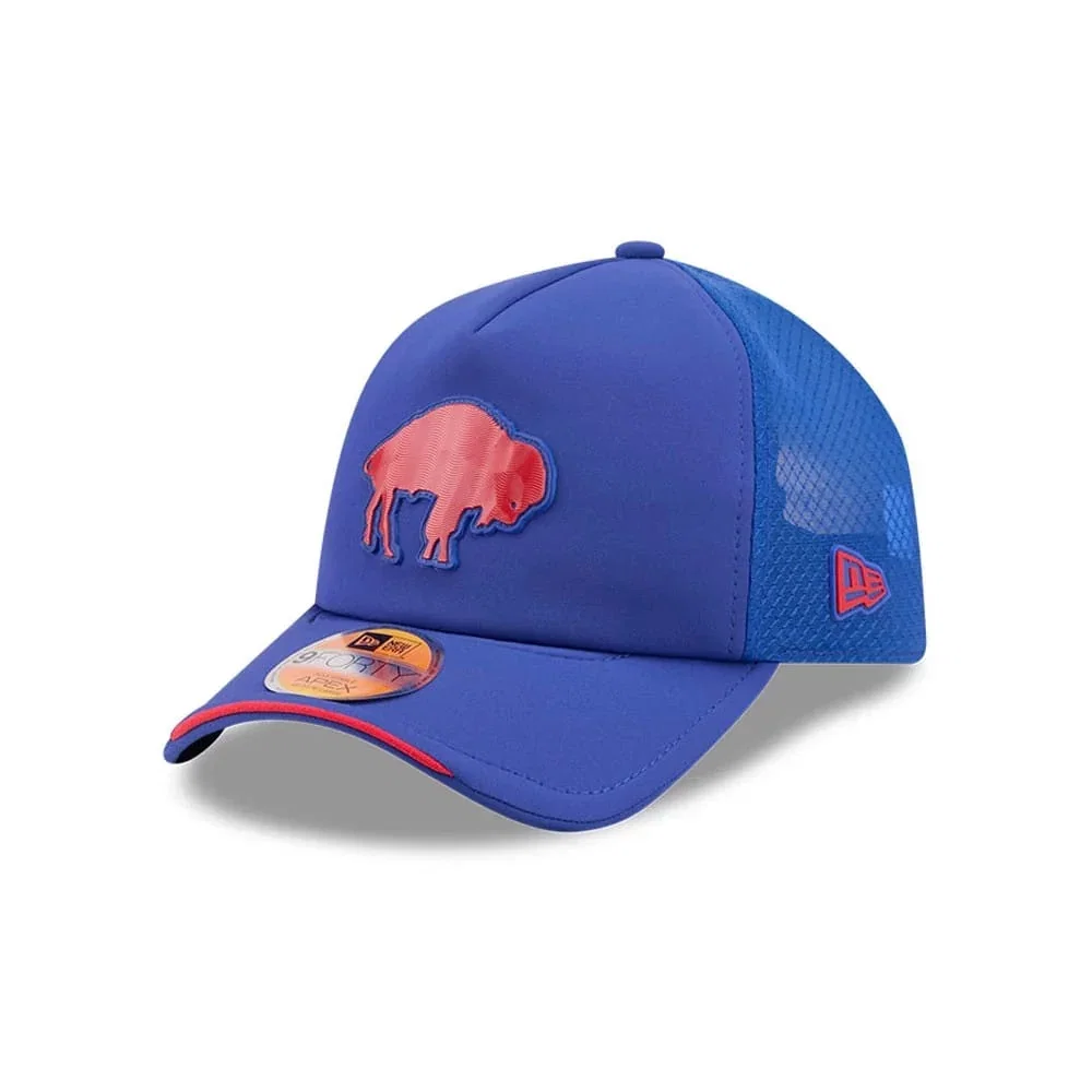Image of Buffalo Bills NFL Sideline 2026 Blue 9FORTY Apex Adjustable Cap
