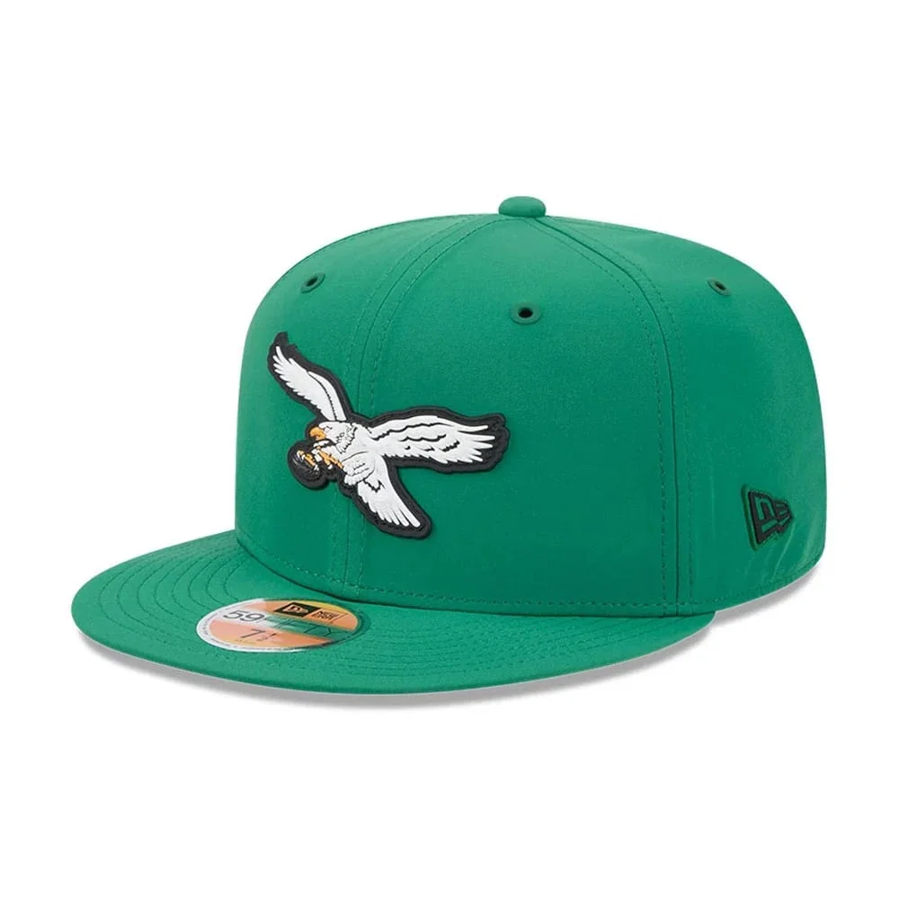 Image of Philadelphia Eagles NFL Sideline 2026 Green 59FIFTY Fitted Cap