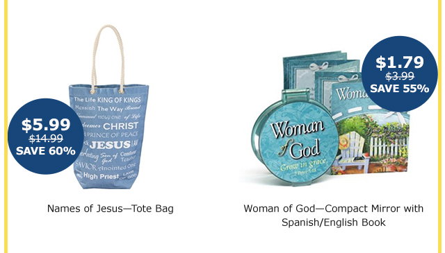 Names of Jesus Tote Bag | Compact Mirror