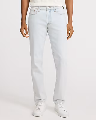 Slim Light Wash Hyper Stretch Jeans
