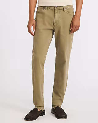 Slim Khaki Wash Jeans