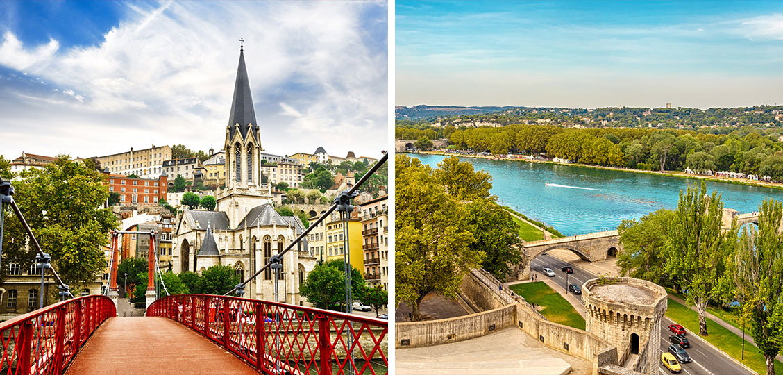 Lyon and Provence river cruise