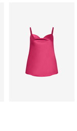 Shop the Cowl Neck Satin Cami