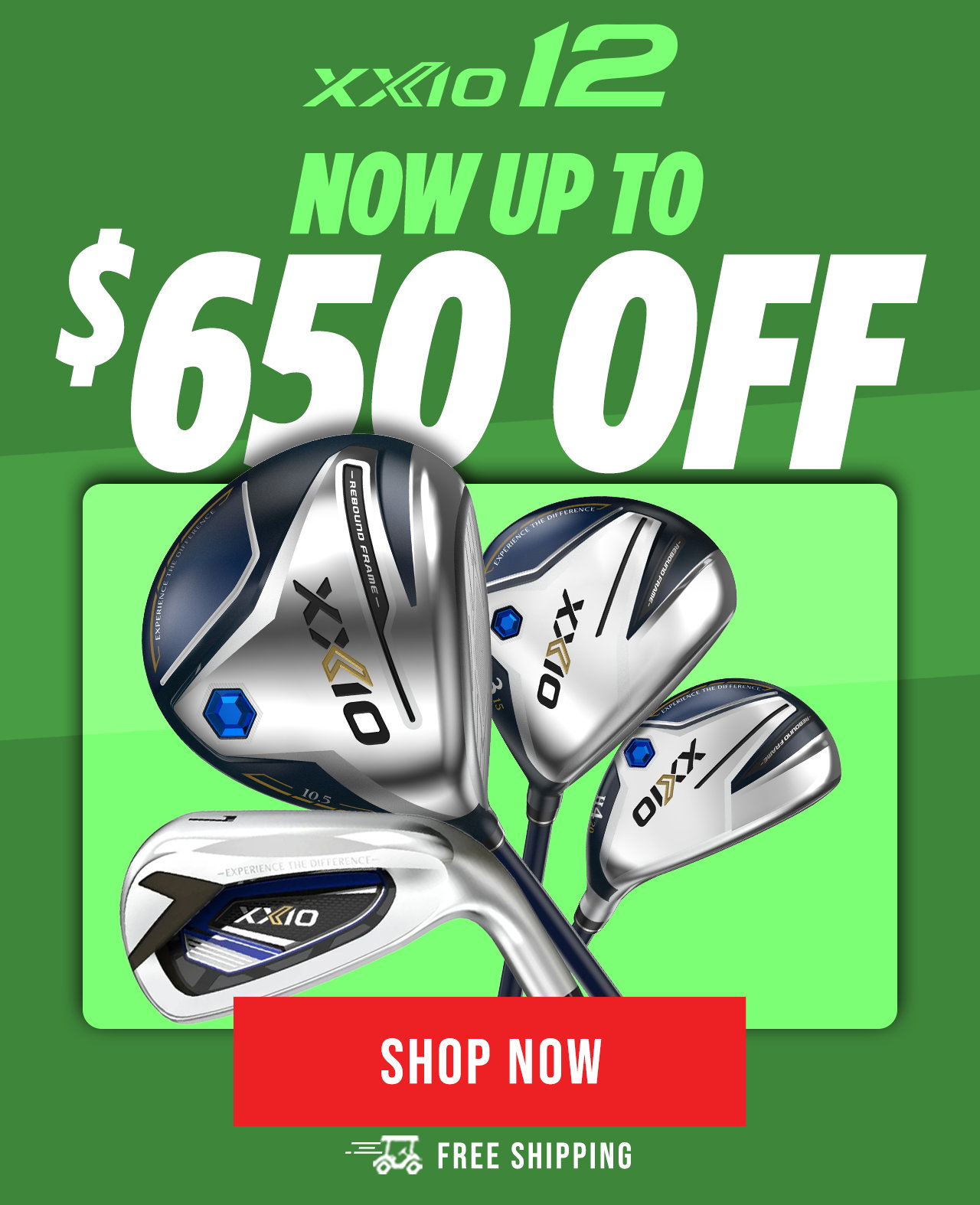 XXIO 12 | Up To $650 OFF
