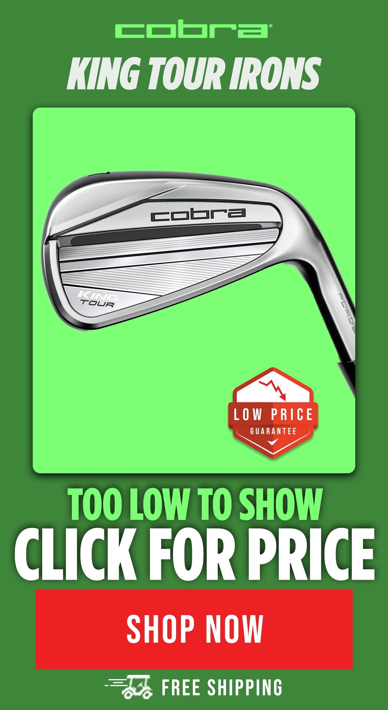 Cobra KING Tour Irons