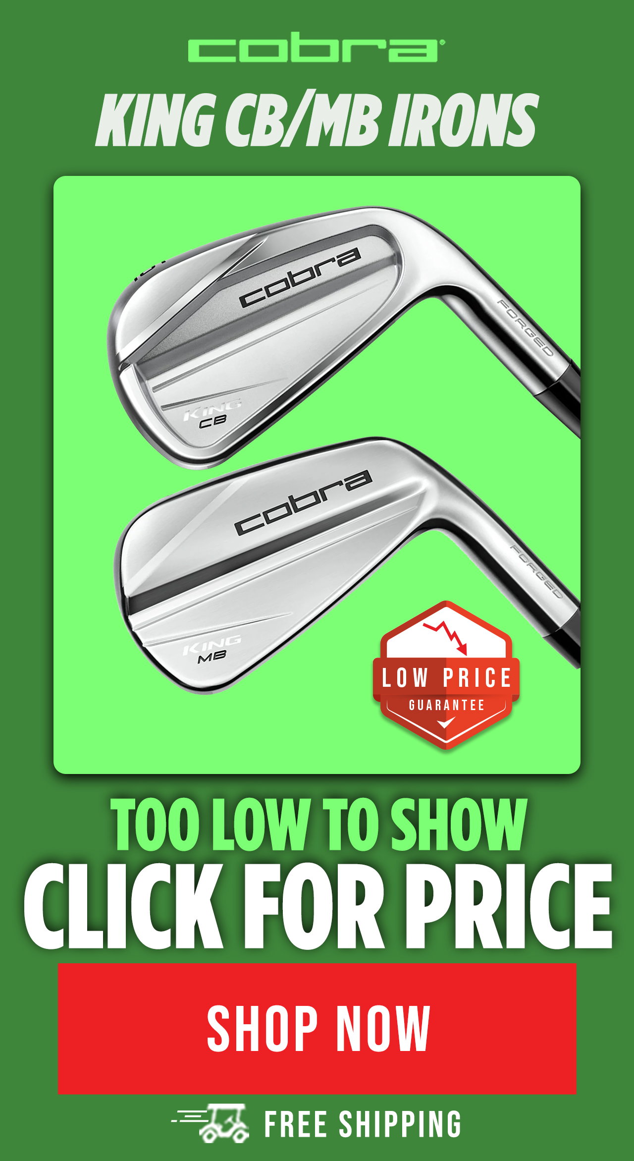 COBRA KING CB/MB Irons