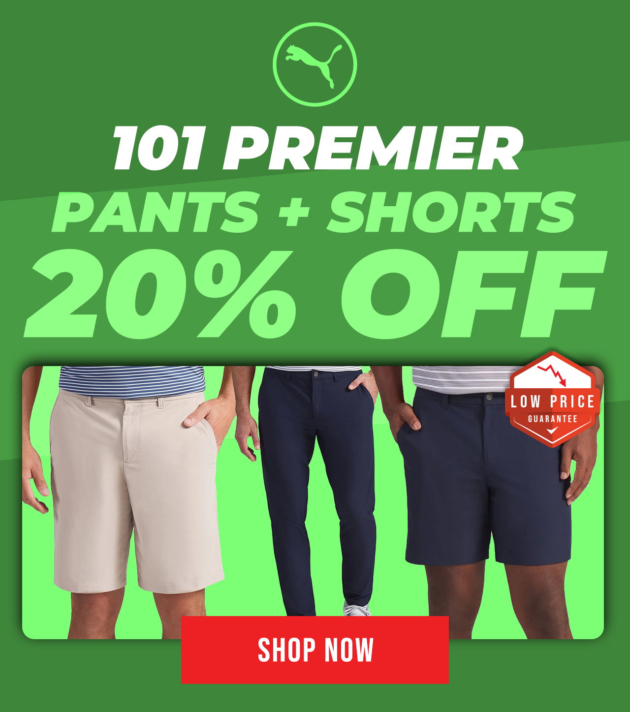 Puma Premier Pants + Shorts | 20% OFF